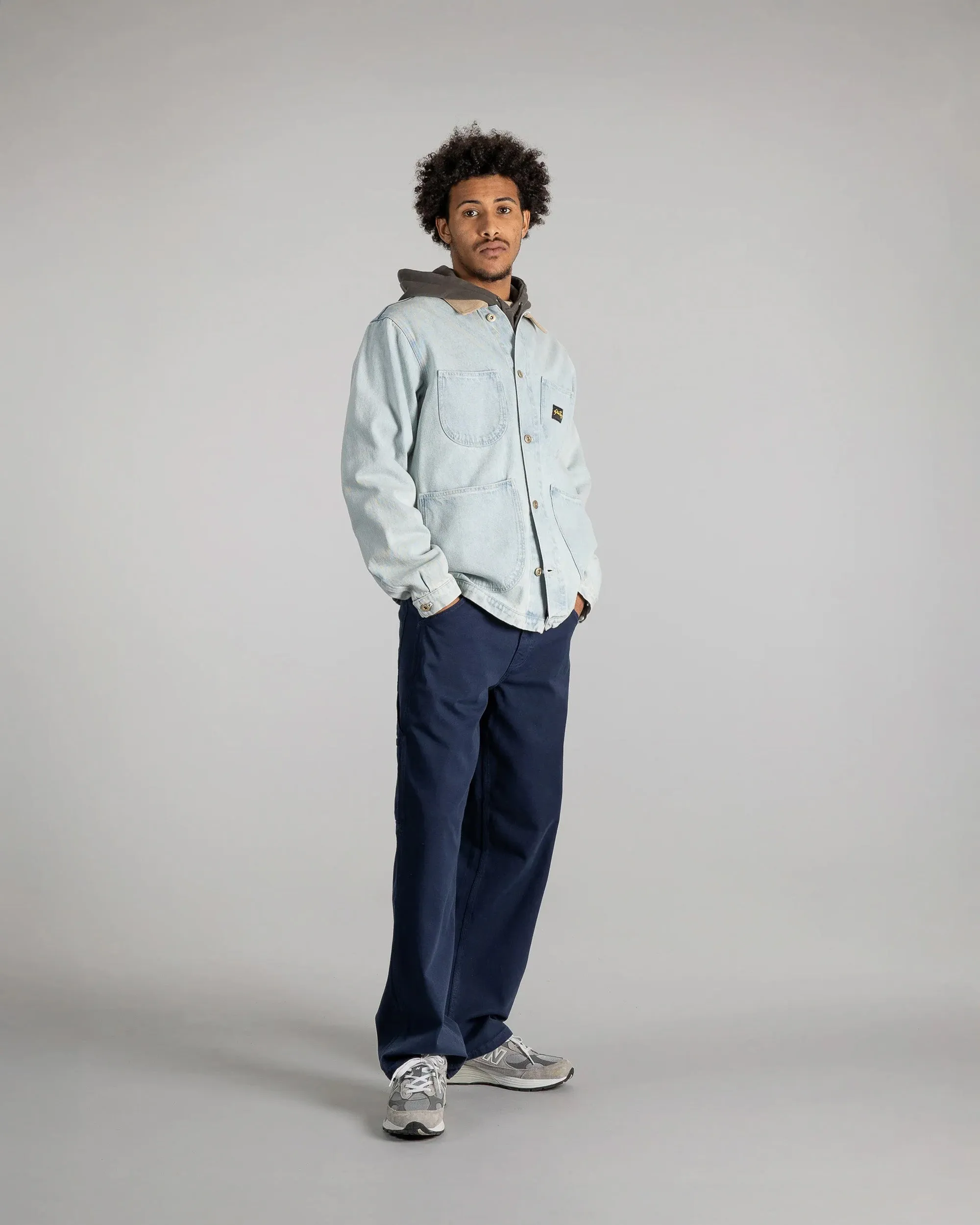 Stan Ray Coverall Jacket - Lite Blue Denim