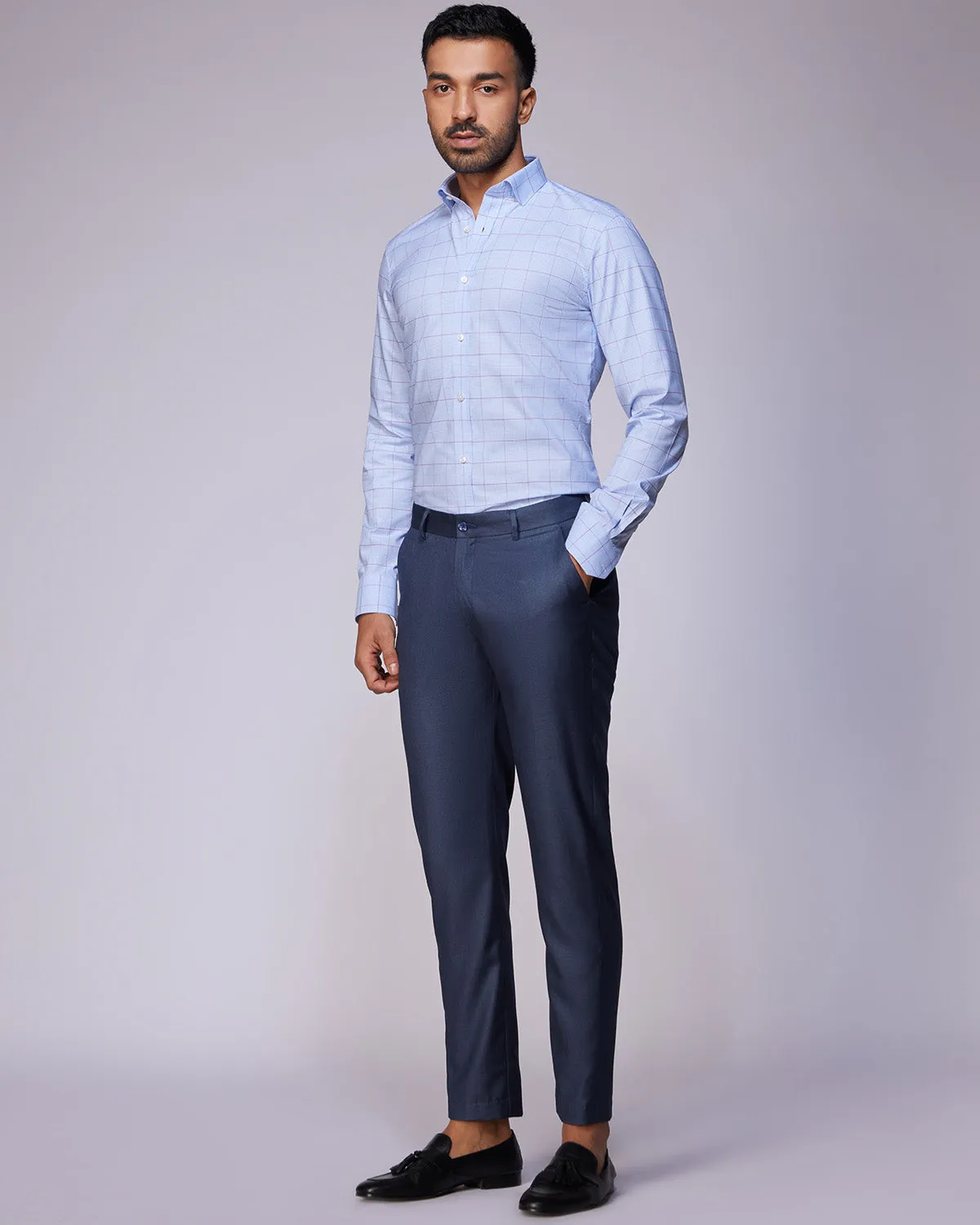 Titan Dress Pants - Dark Blue