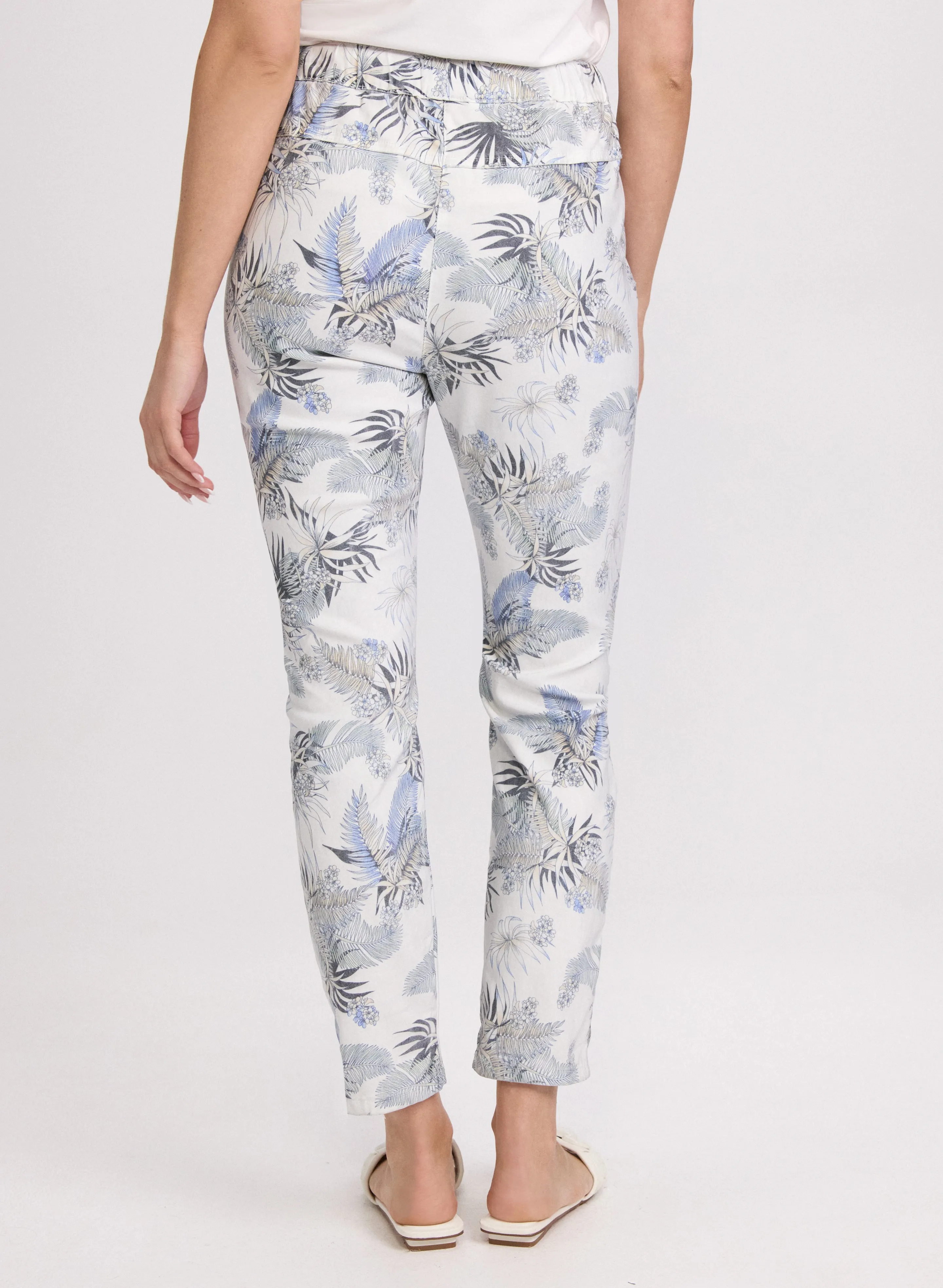 Tropical Pull-On Pants