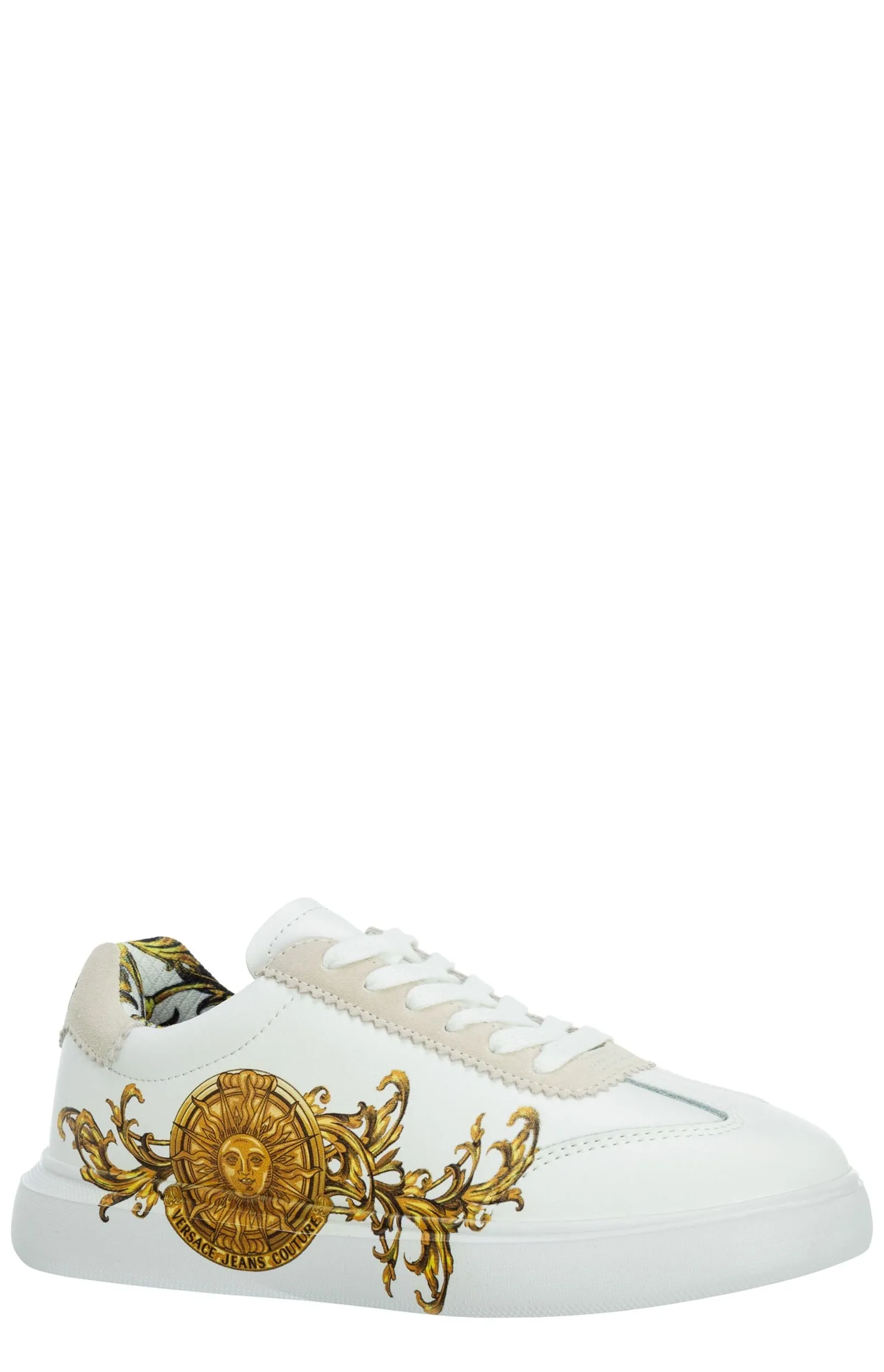 Versace Jeans Couture Barocco Printed Low-Top Sneakers