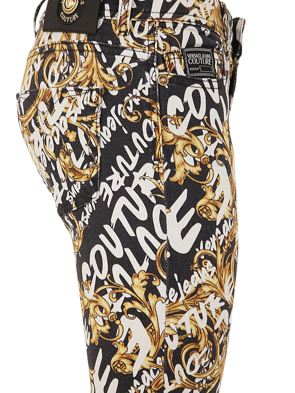 Versace Jeans Couture Graphic Printed Skinny Jeans