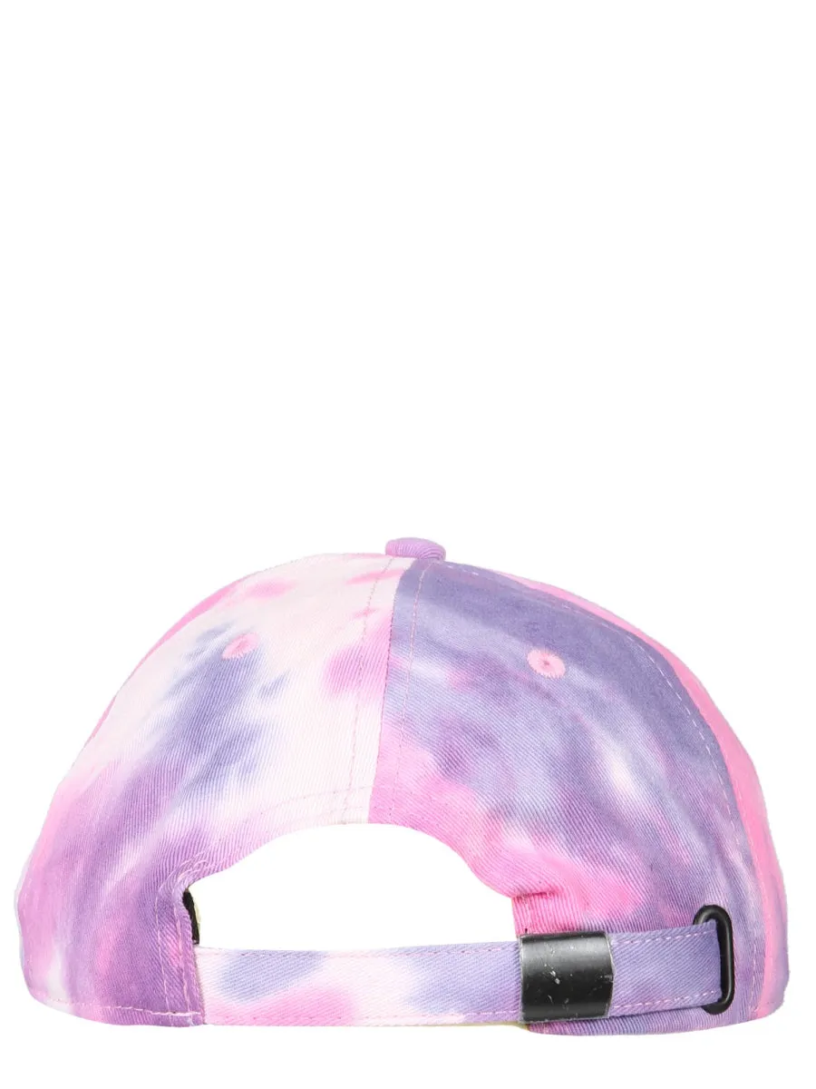 Versace Jeans Couture Logo Embroidered Tie-Dye Baseball Cap