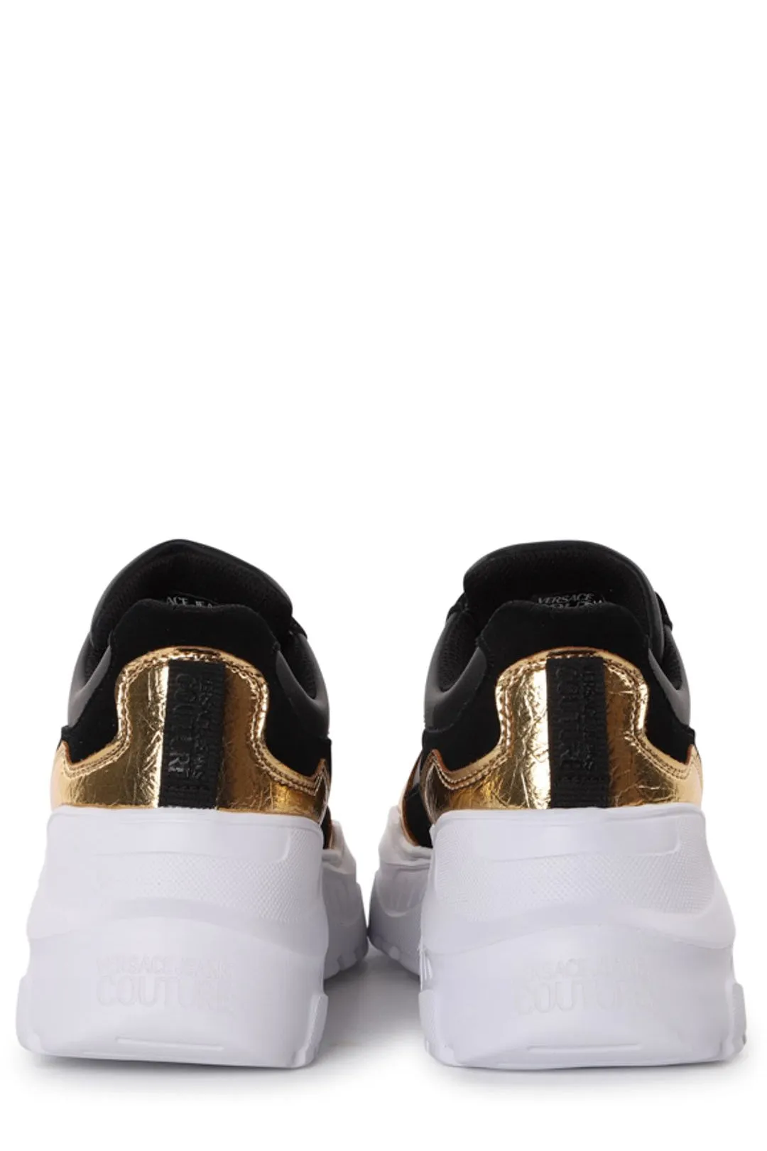 Versace Jeans Couture Logo Patch Low-Top Sneakers