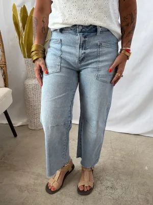 Vervet Heroine Barrel Jeans