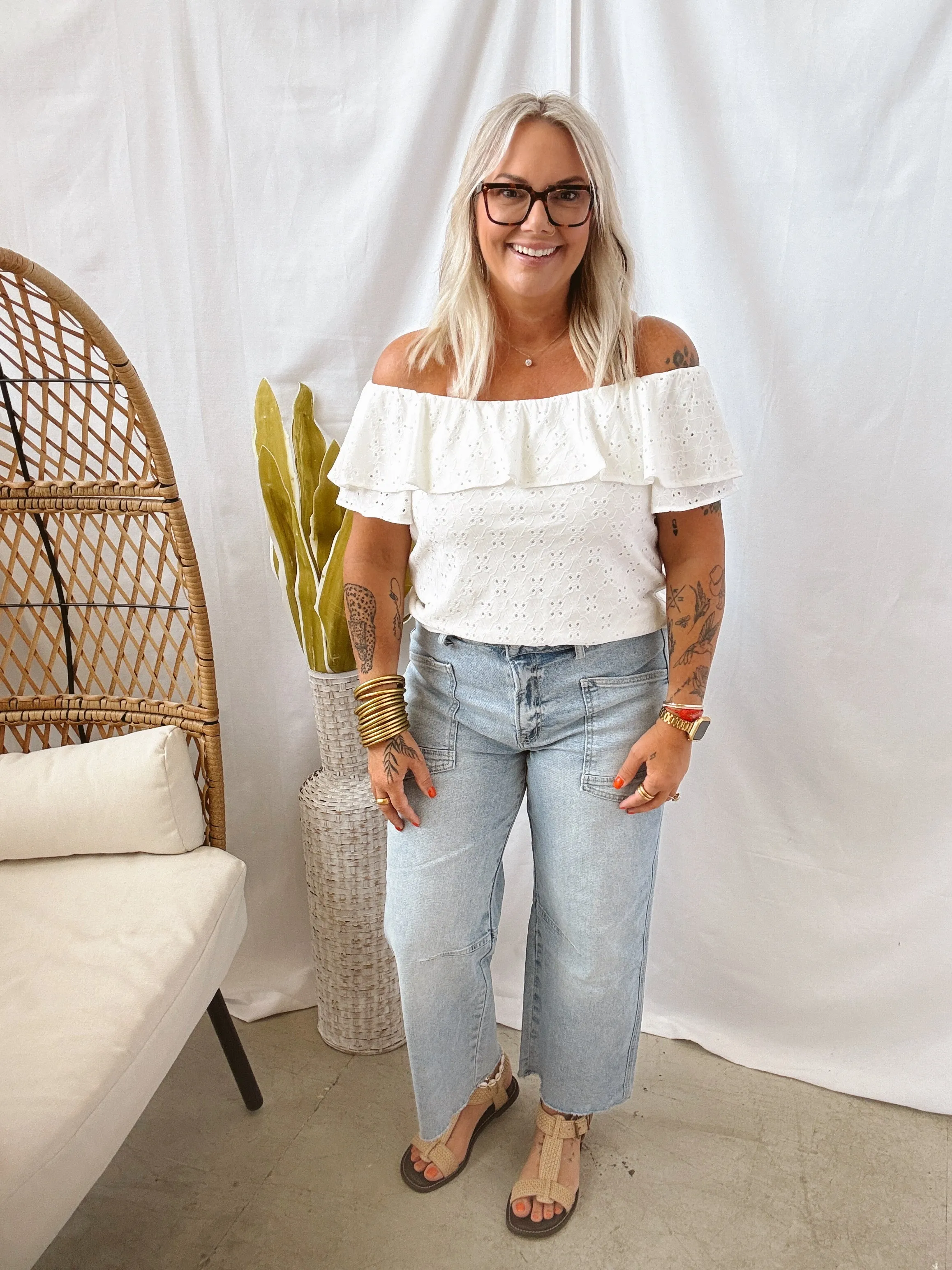 Vervet Heroine Barrel Jeans