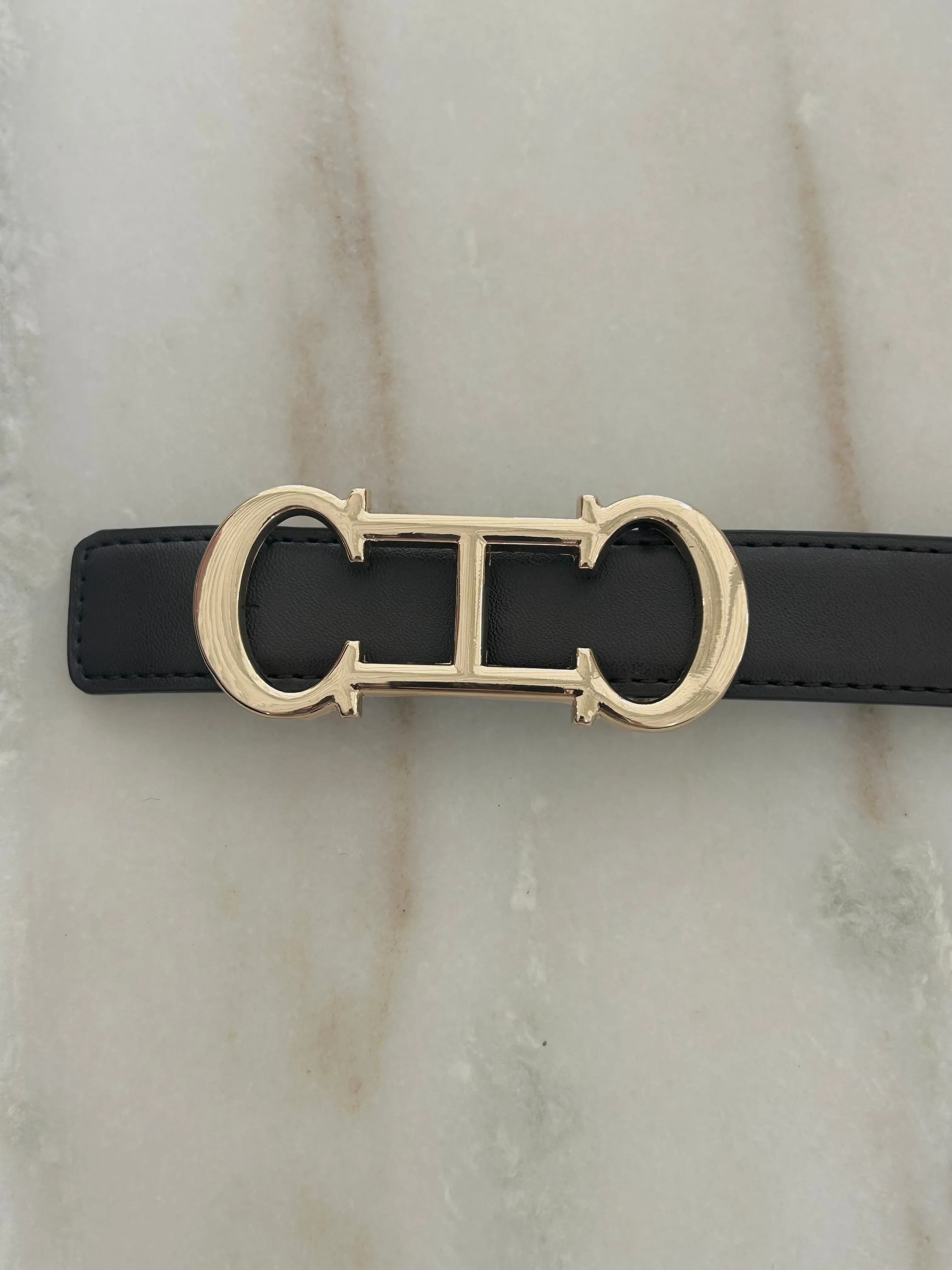 Vintage Belt - Coffee