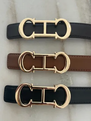 Vintage Belt - Coffee