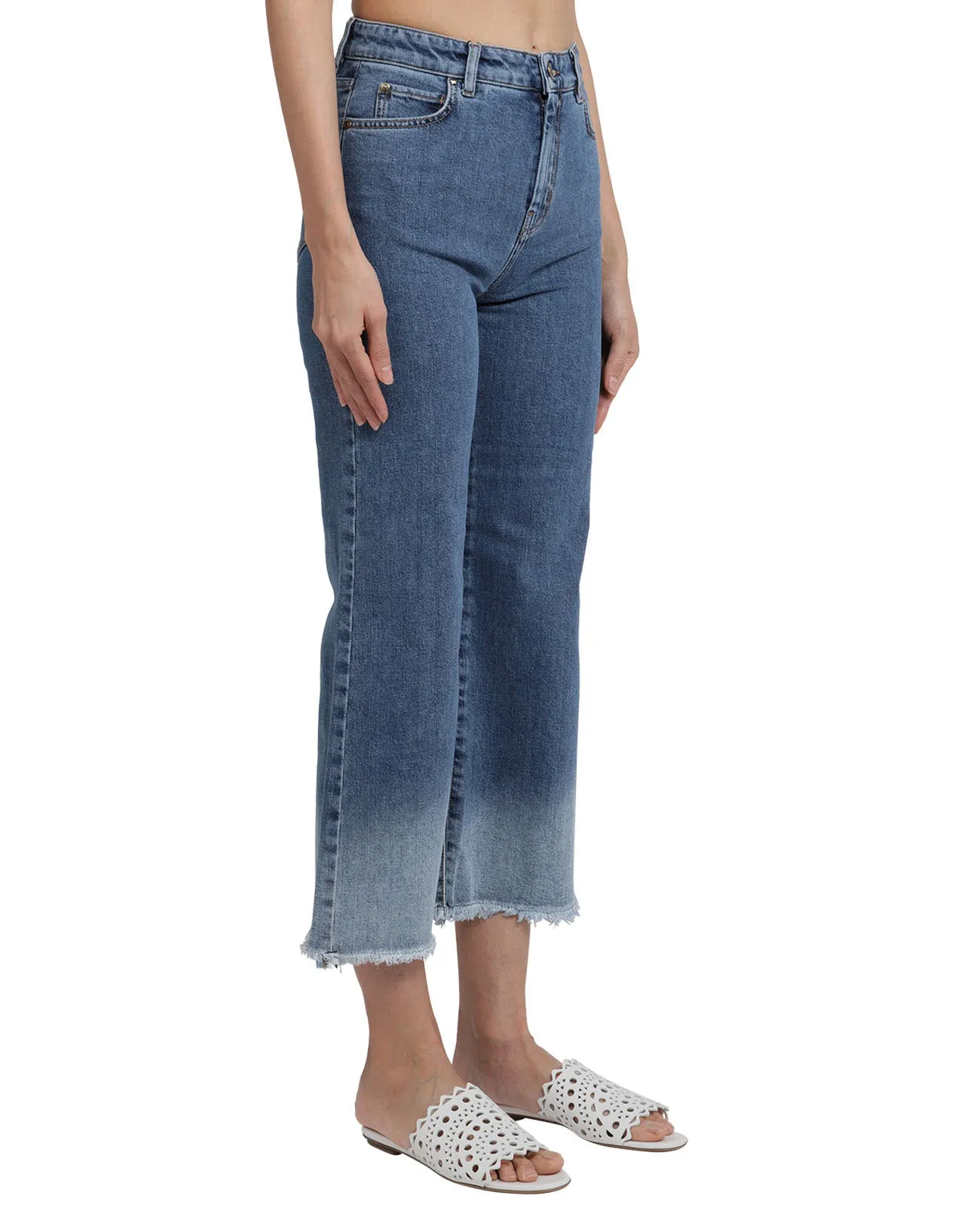 Weekend Max Mara Cropped Flared Jeans