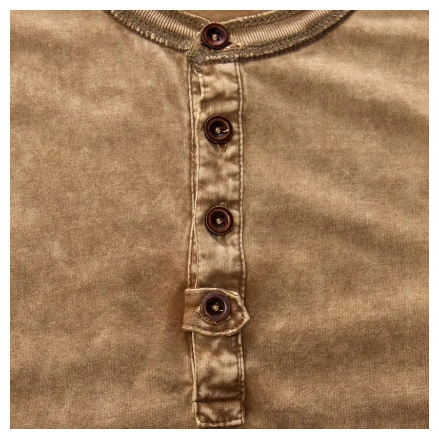 West Louis™ Vintage Cotton Solid T-Shirt