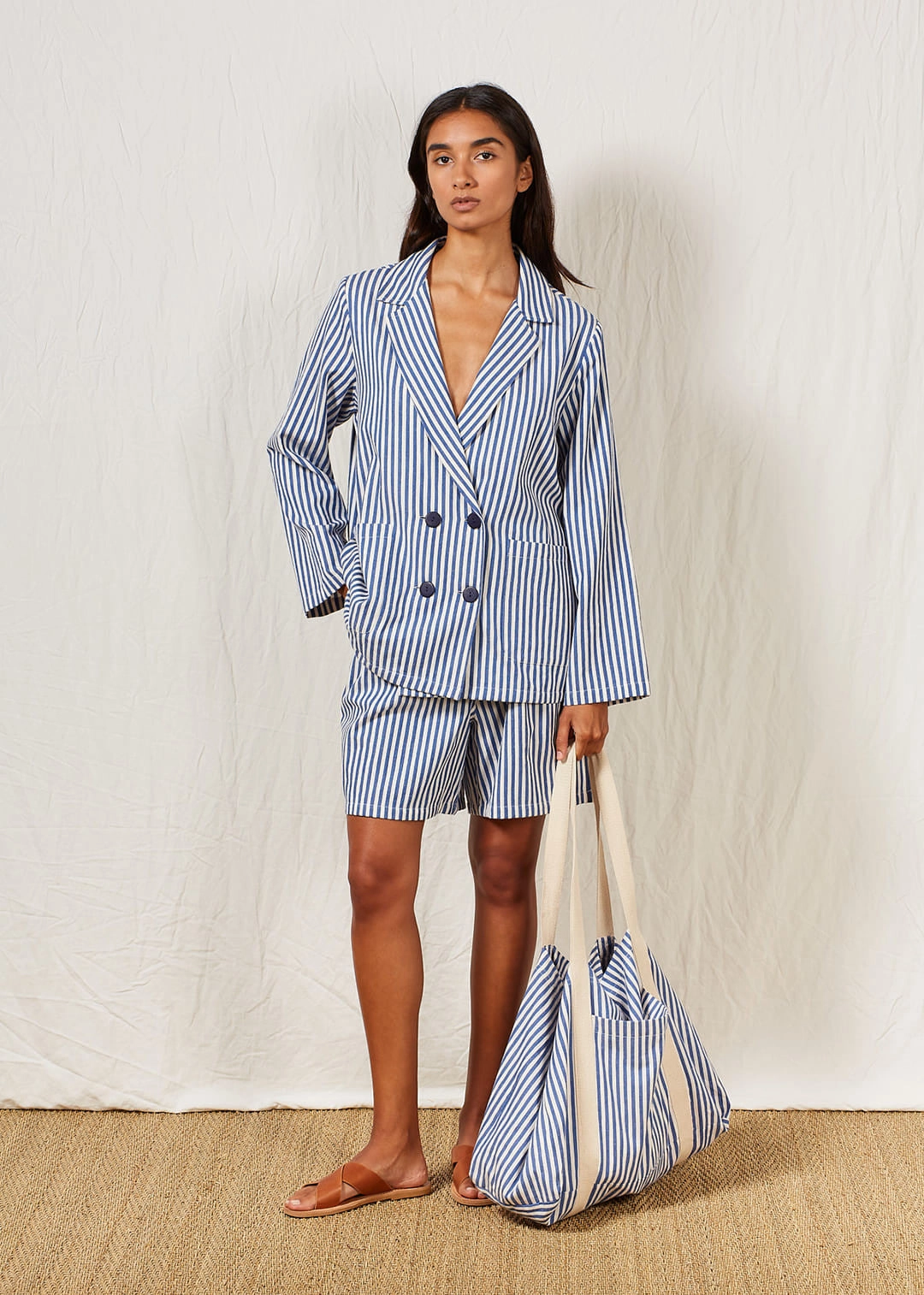 Women Jacket Fritzy Navy - تنورة