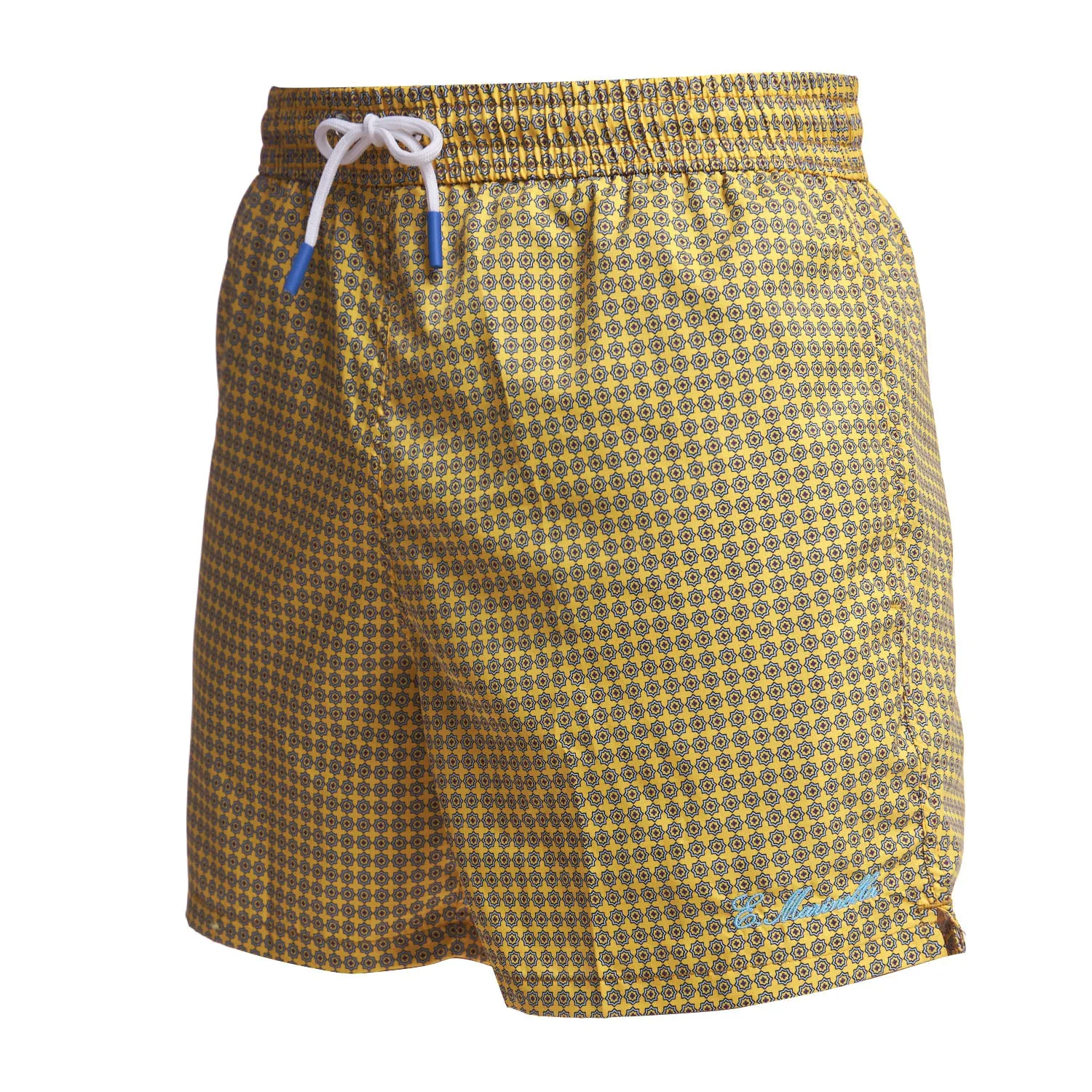 YELLOW SWIM SHORTS